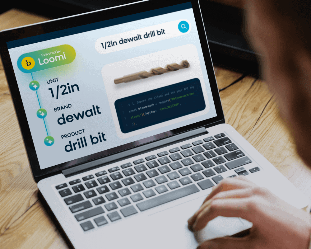 Search results on a laptop