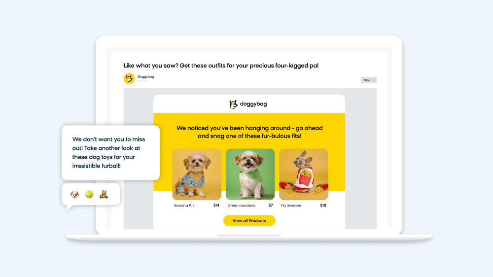 Bloomreach demonstrating how their AI-powered platform can show the right products through the right channels