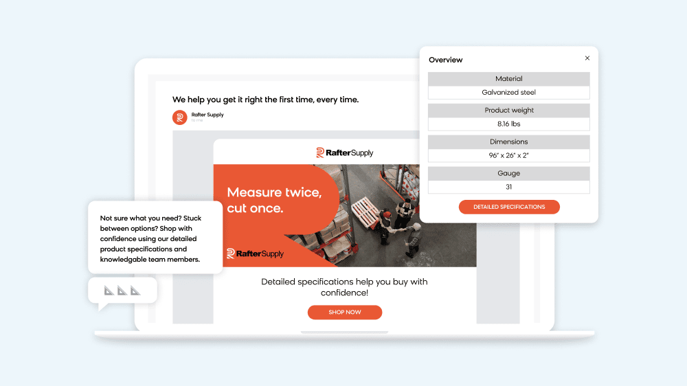 Bloomreach showing how their product can utilize AI-powered segmentation based on return behavior