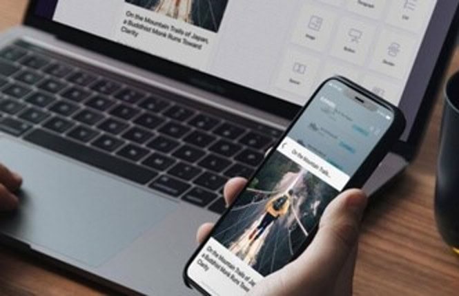 Man holding mobile phone