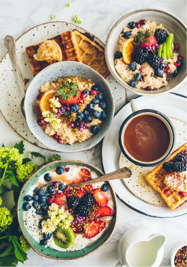 Food and Beverage  Marketing Inspirational Image